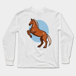 Rearing horse Long Sleeve T-Shirt